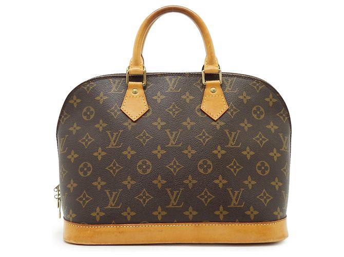 Louis Vuitton Monogram Alma PM Marrom Couro