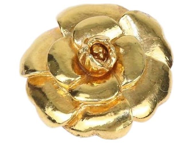 Spilla Camelia Chanel tono oro