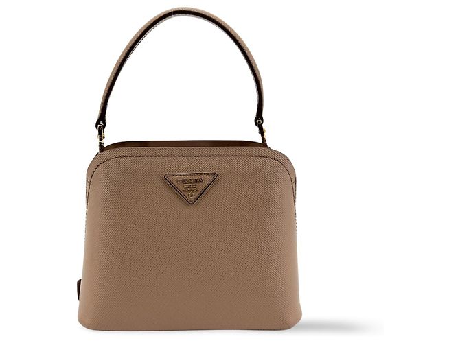 Prada Matinee Top Handle Saffiano Leather Micro