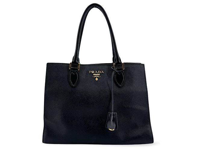 Prada Convertible Open Saffiano Leather Medium