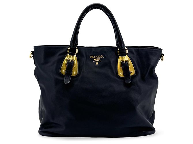 Prada Convertible Buckle Soft Calf Medium