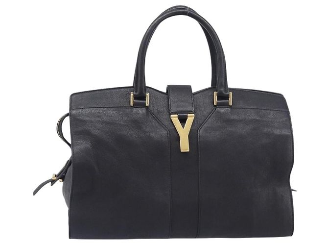 Autre Marque Saint Laurent Classic Y Cabas Leather Medium