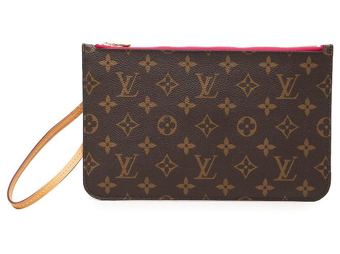 Pochette Louis Vuitton Monogram Neverfull MM Marrone