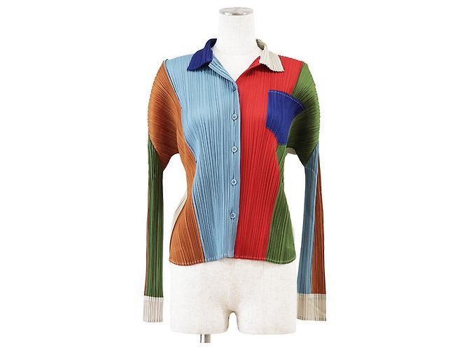 Autre Marque Camicia a maniche lunghe in poliestere PLEATS PLEASE