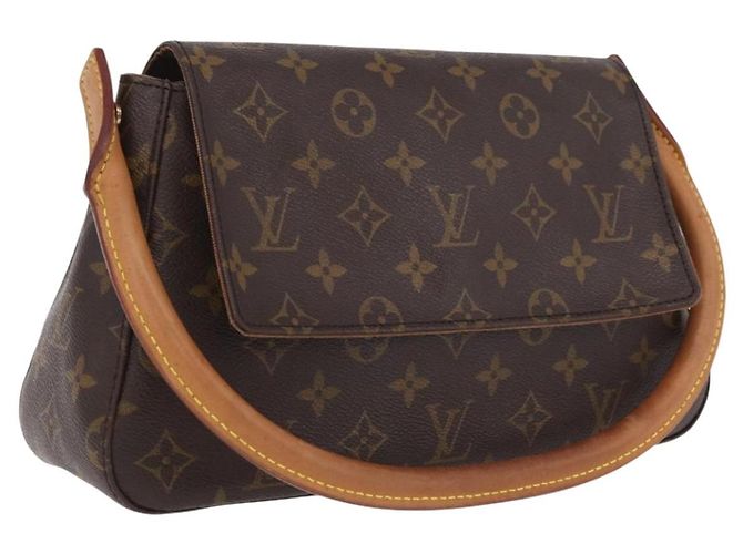 LOUIS VUITTON Monogram Mini Looping Shoulder Bag M51147 LV