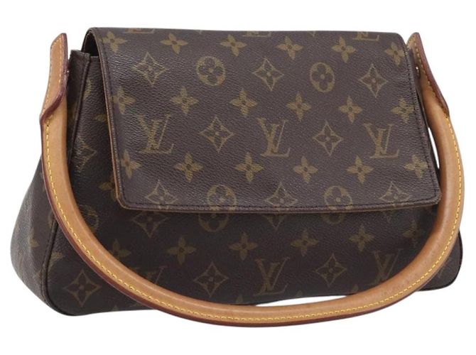 LOUIS VUITTON Monogram Mini Looping Shoulder Bag M51147 LV