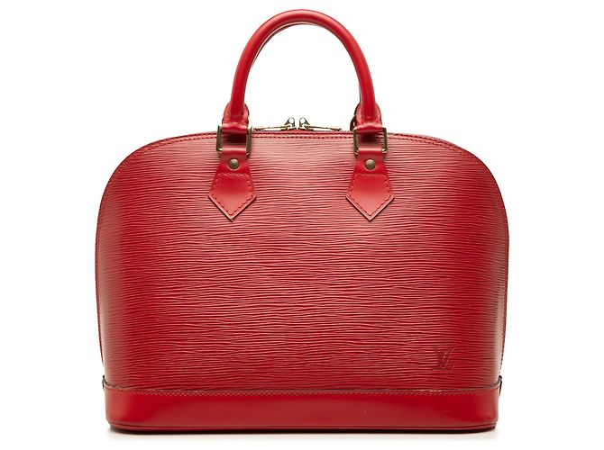 Louis Vuitton Red Epi Alma PM