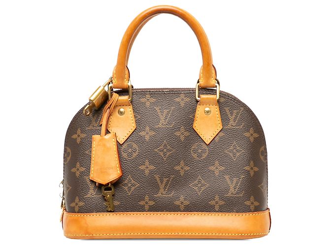 Louis Vuitton Brown Monogram Alma BB