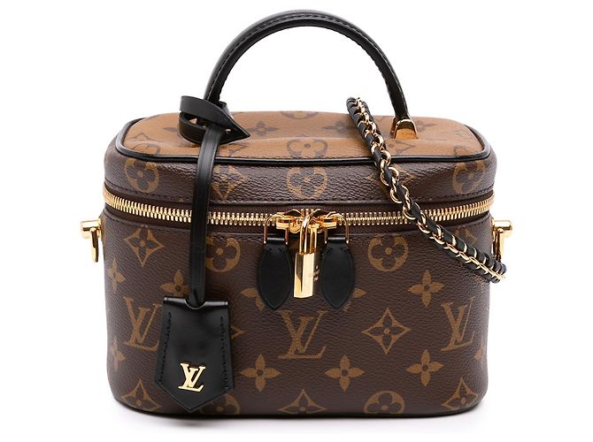 Louis Vuitton Brown Monogram Reverse Vanity PM