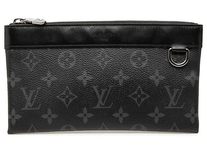 Louis Vuitton Black Monogram Eclipse Pochette Discovery PM