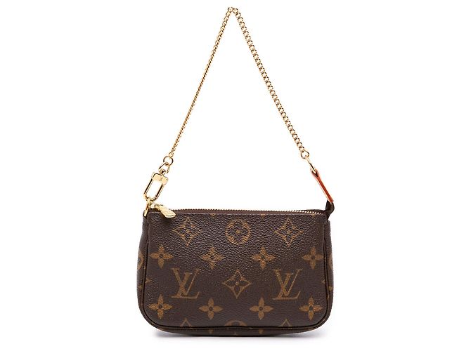 Louis Vuitton Brown Monogram Mini Pochette Accessoires
