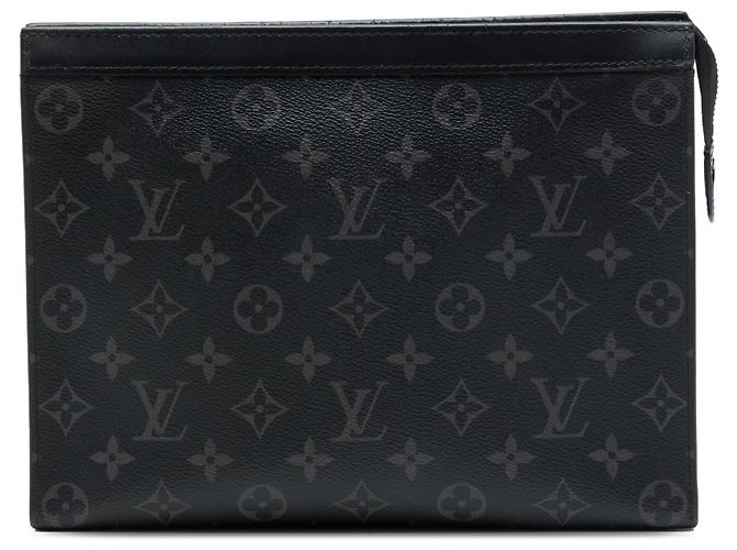 Louis Vuitton Black Monogram Eclipse Pochette Voyage MM
