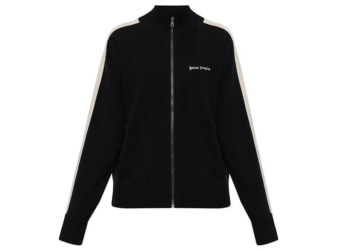 Palm Angels Cardigan mit besticktem Logo