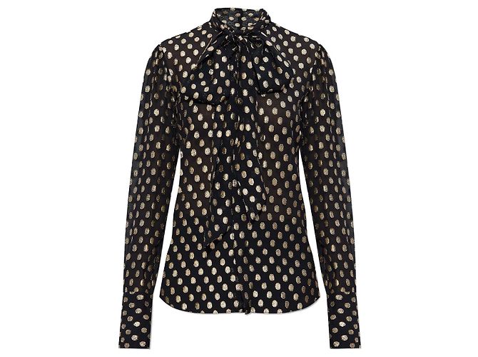 Dsquared2 Camicia con filo Lurex