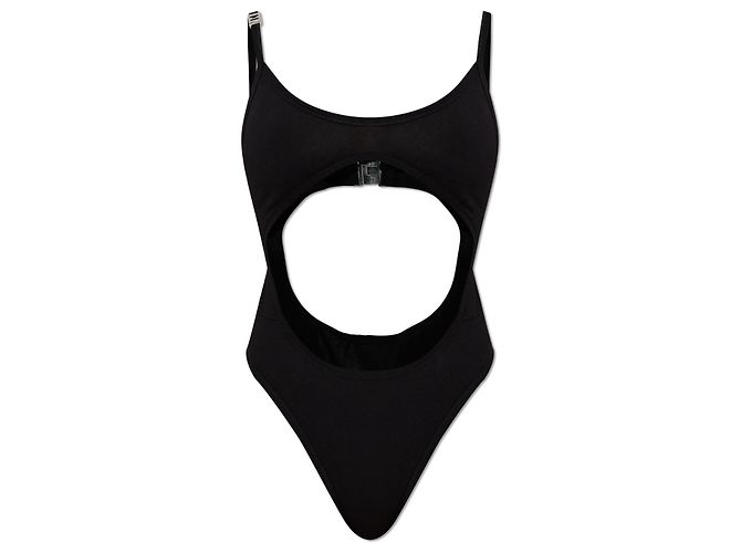 Body de algodón negro Dsquared2 X BETTTER