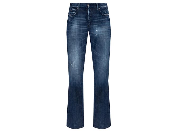 Jeans bootcut Medium Waist Dsquared2 azul marinho
