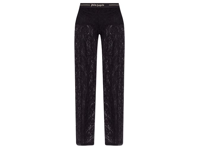 Palm Angels Spitzenhose schwarz