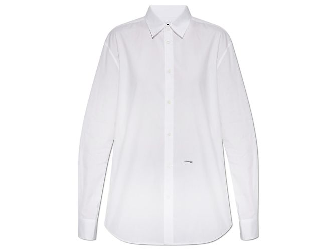 Camisa Dsquared2 X BETTTER de algodón blanco