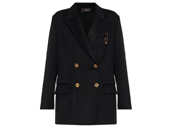 Versace Short double-breasted coat