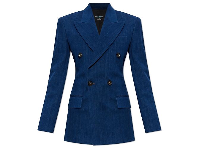 Blazer Dsquared2 x BETTTER Azul Marinho Algodão