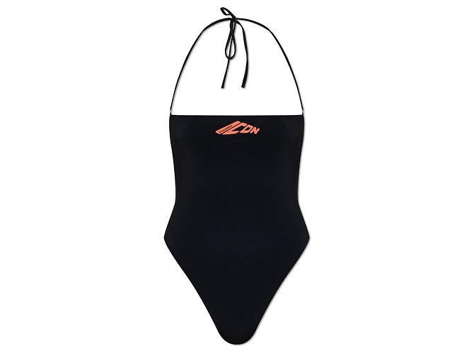 Costume da bagno intero bandeau nero Dsquared2