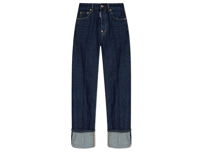Dsquared2 Tomboy Jeans Blau Baumwolle
