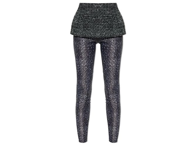 Diesel P-HOUR Leggings schwarz Polyester