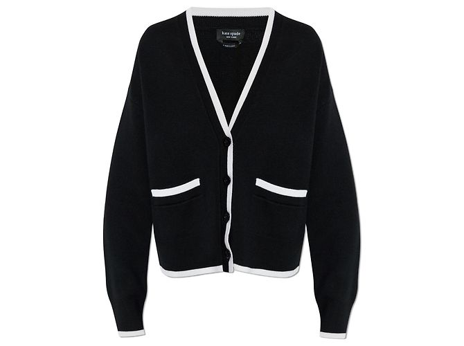 Kate Spade Wollcardigan Schwarz