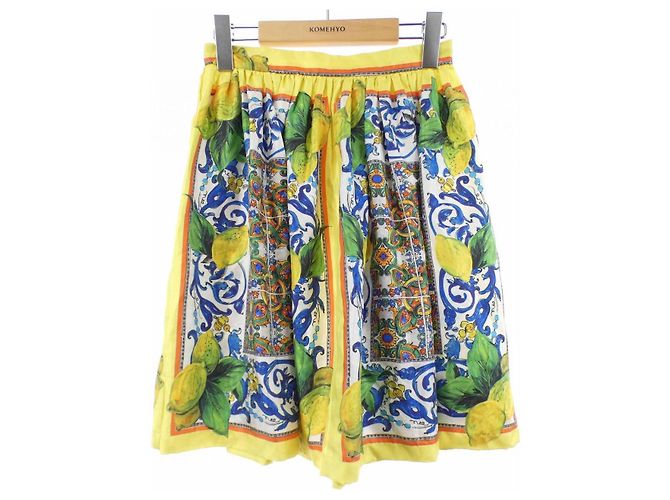 Dolce & Gabbana Gonna in seta Dolce&Gabbana