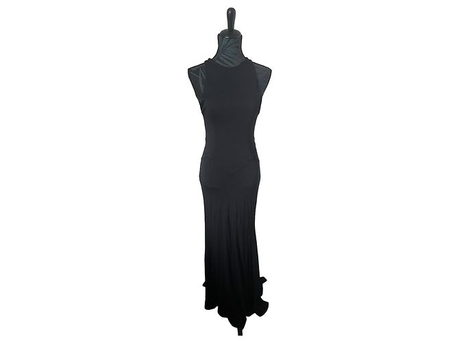 Alexandre Vauthier black long dress