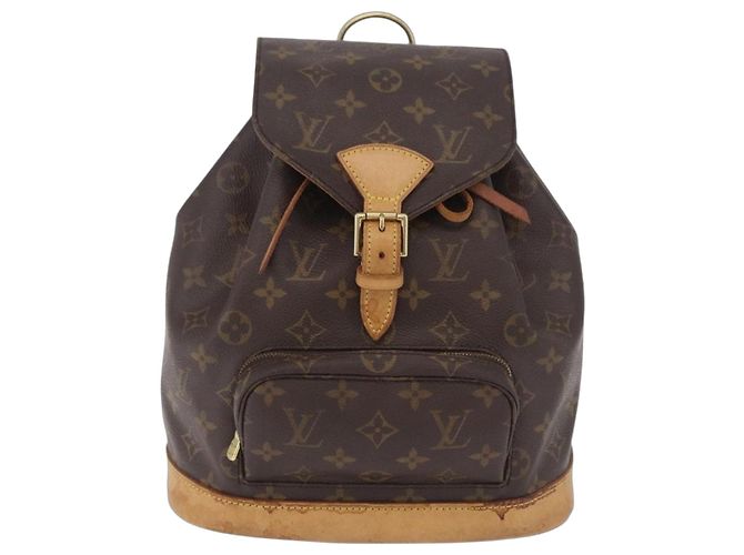 LOUIS VUITTON Monogram Montsouris MM Backpack M51136 LV Auth ka6846 - Jerrillo