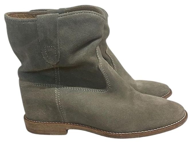Isabel Marant Etoile Botines Isabel Marant beige T.36