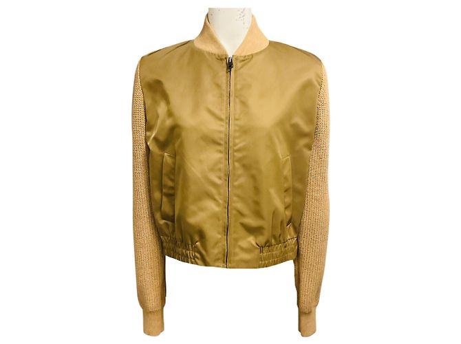 Autre Marque WE-AR4 Champagne West Side Bomber Jacket