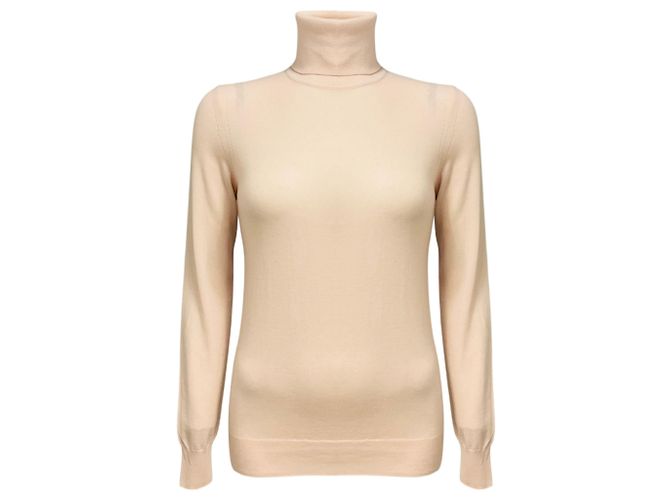 Jersey de cuello alto de cashmere Loro Piana Rosa Pálido