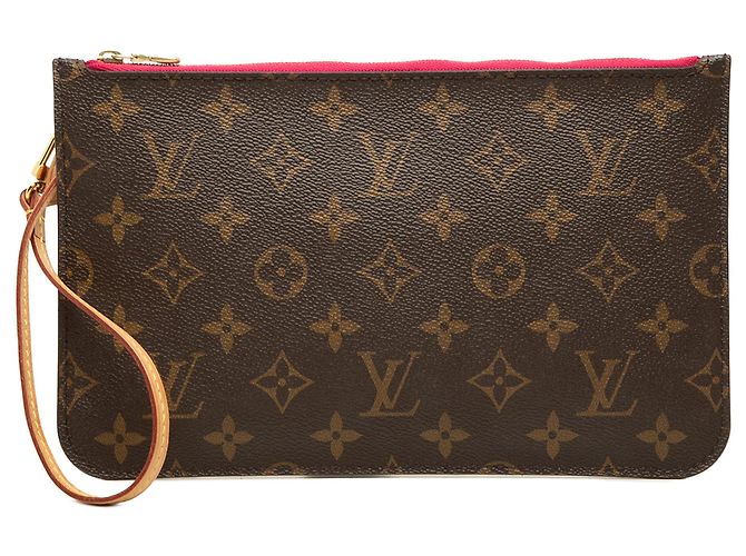 Bolsa Louis Vuitton Monogram Neverfull MM Castanha