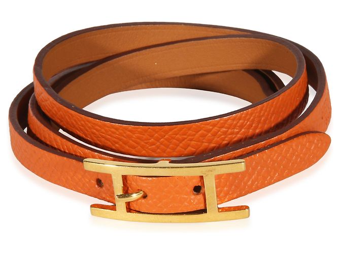Bracciale Behapi Triple Tour placcato oro Hermès