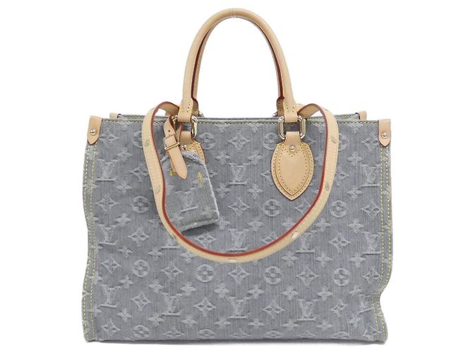 Saco Tote Louis Vuitton Monogram Denim