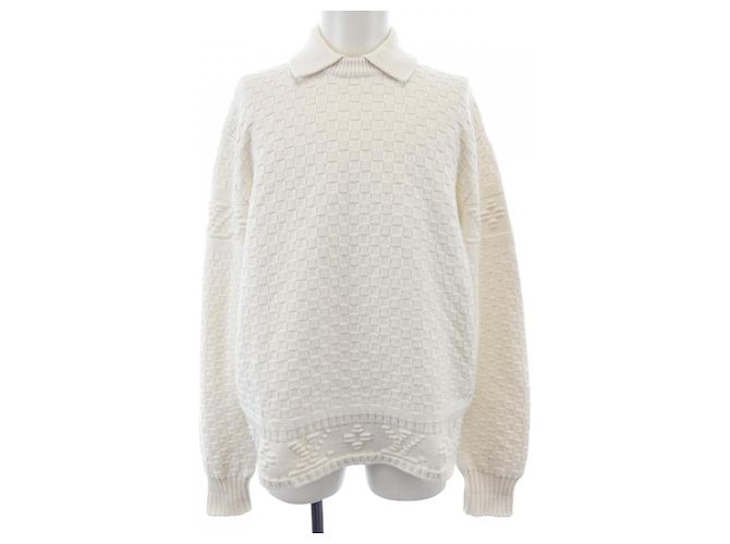 Camisola de malha Louis Vuitton LV Damier em mistura de lã
