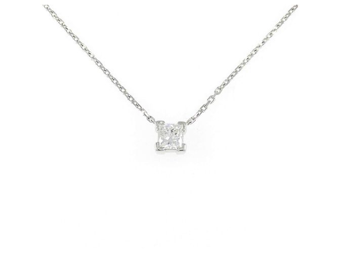 Autre Marque Collana in platino e diamanti