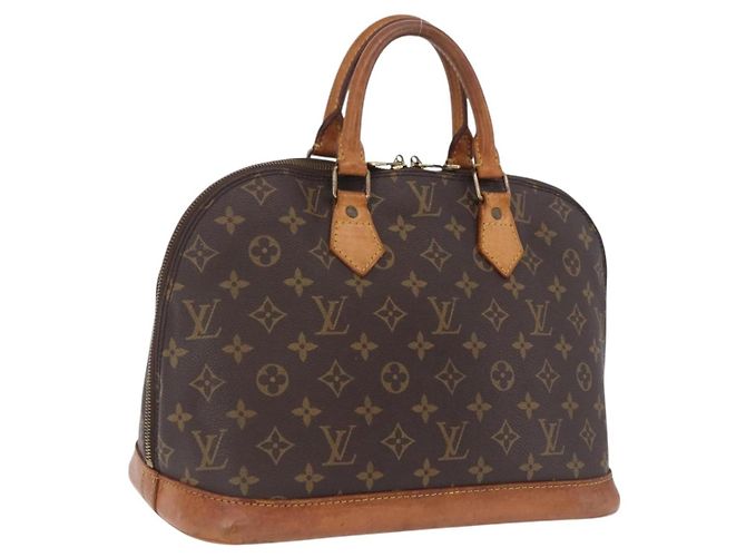 LOUIS VUITTON Monogram Alma Hand Bag M51130 LV