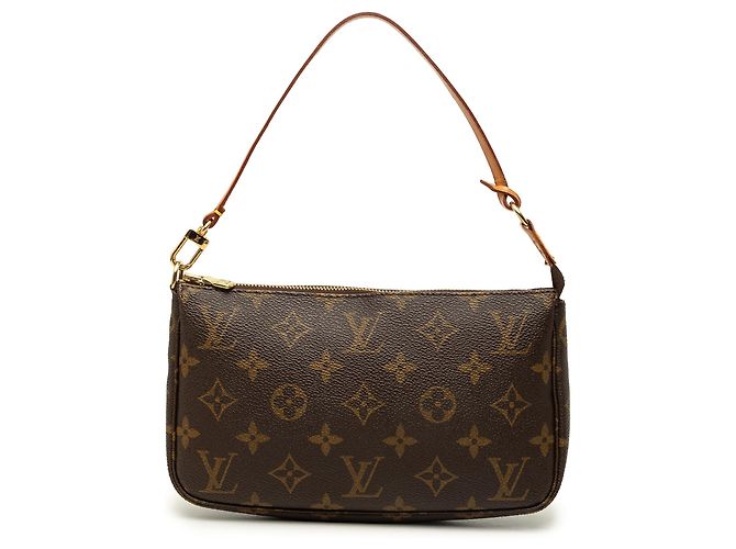 Louis Vuitton Brown Monogram Pochette Accessoires