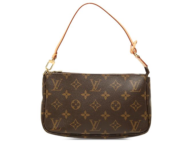 Louis Vuitton Brown Monogram Pochette Accessoires