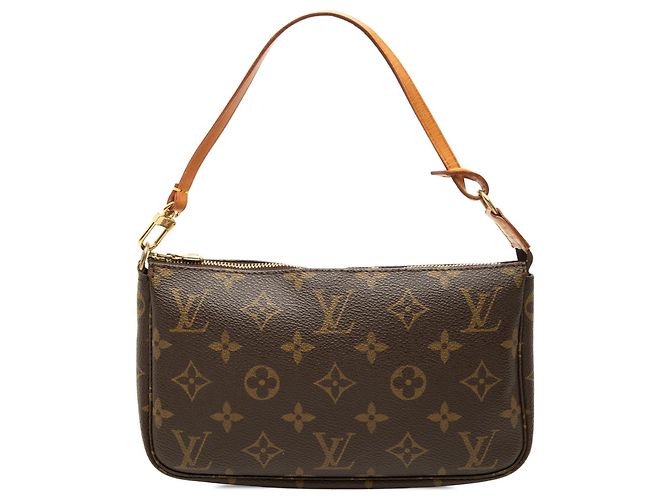 Louis Vuitton Brown Monogram Pochette Accessoires