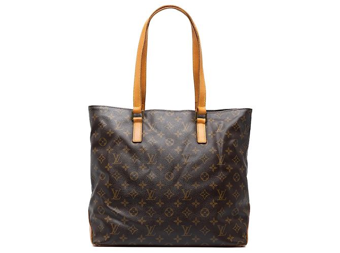 Louis Vuitton Brown Monogram Cabas Mezzo