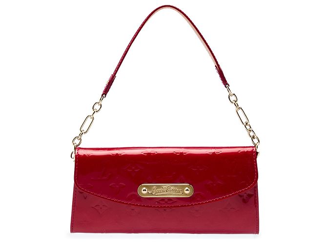 Louis Vuitton Red Monogram Vernis Sunset Boulevard