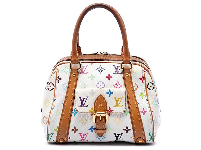 Louis Vuitton White Monogram Multicolore Priscilla