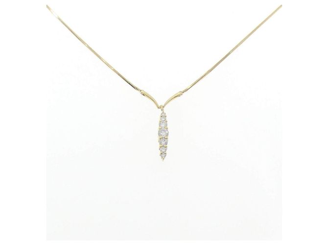 Autre Marque Collar de Diamantes Au750