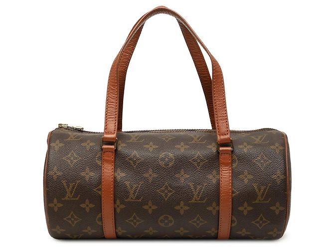 Sac à main Louis Vuitton Monogram Papillon 30 Marron