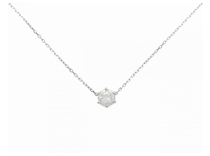 Autre Marque Collier en platine et diamants