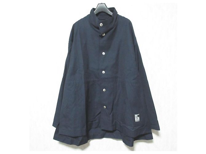 Autre Marque Cappotto corto Caban in cotone e rayon